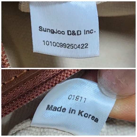 Authentic MCM Visetos Striped Shopper Tote Bag Cognac - Picture 11 of 14